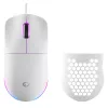 Rampage BLINK bedrade gaming-muis, 12800 DPI, RGB, optische sensor, wit