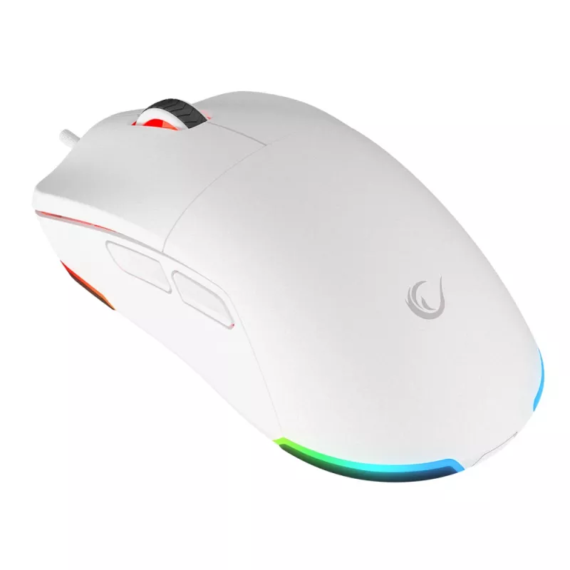 Rampage BLINK bedrade gaming-muis, 12800 DPI, RGB, optische sensor, wit