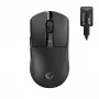 Rampage Zenith Pro Black draadloze gamingmuis 26000 DPI PAW3395 4KHz tri-mode zwart