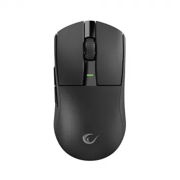 Rampage Zenith Pro Black draadloze gamingmuis 26000 DPI PAW3395 4KHz tri-mode zwart