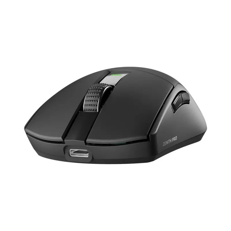 Rampage Zenith Pro Black draadloze gamingmuis 26000 DPI PAW3395 4KHz tri-mode zwart