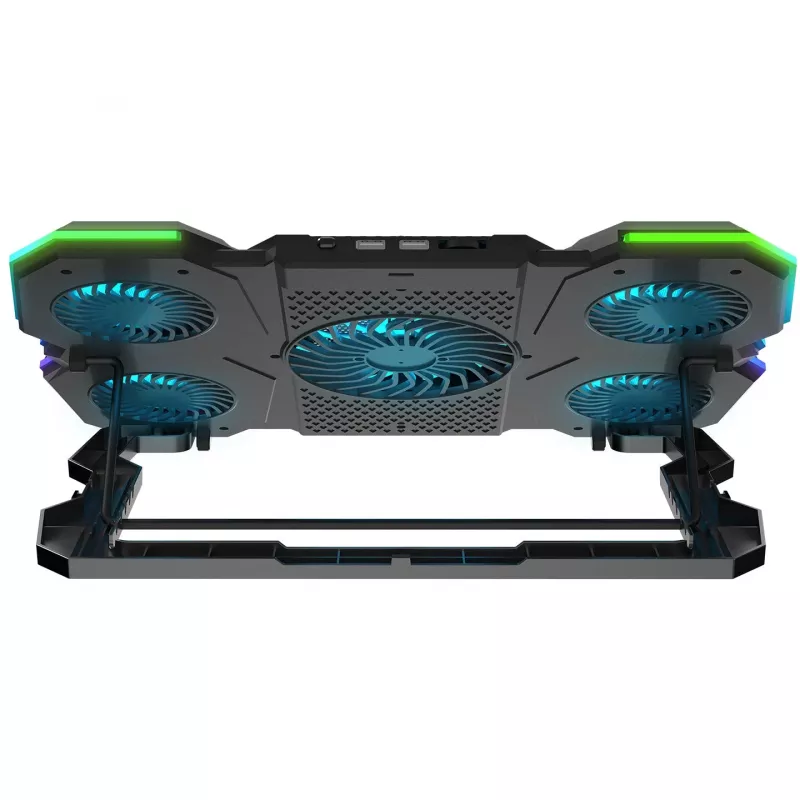 Rampage X-RANGER 9-17 RGB verstelbare laptop-koelpad