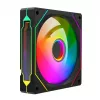 Rampage 120mm 1800RPM Infinite Loop ARGB PWM behuizingsventilator zwart