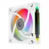 Rampage 120mm 1800RPM Infinite Loop ARGB witte PWM behuizingsventilator