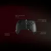 Rampage Hydra Pro Pad draadloze RGB 2.4G Hall Effect-controller met magnetische triggers, zwart