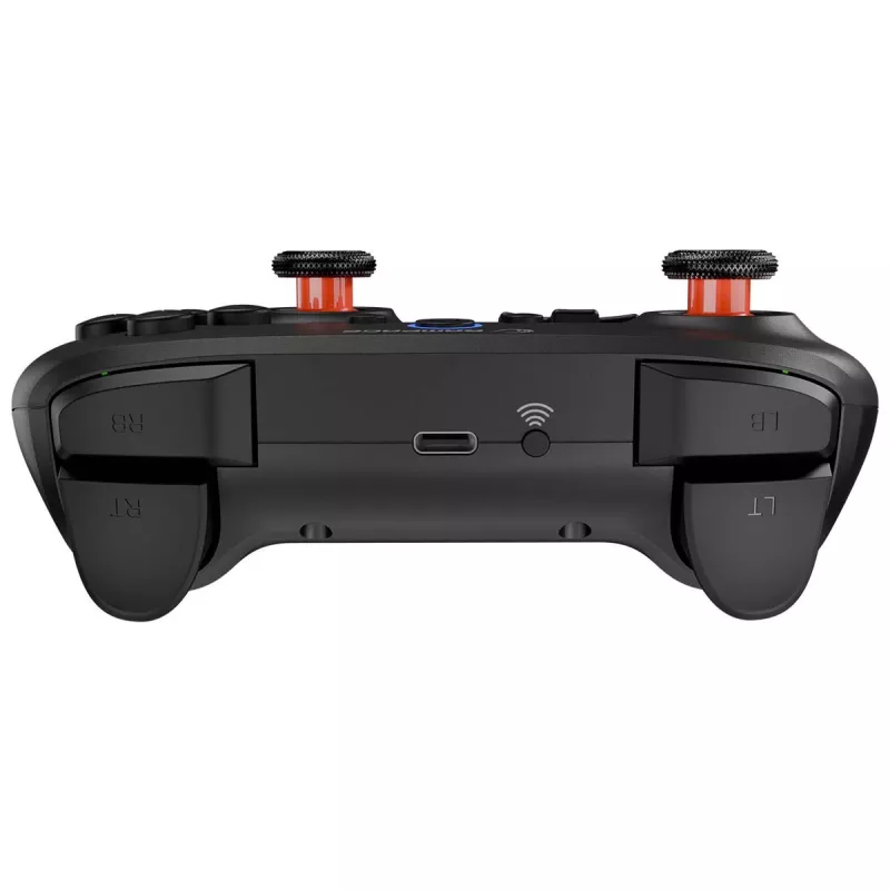 Rampage Hydra Pro Pad draadloze RGB 2.4G Hall Effect-controller met magnetische triggers, zwart