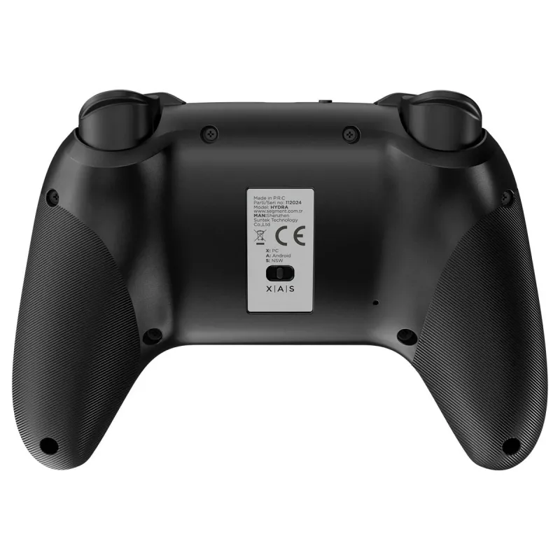 Rampage Hydra Pro Pad draadloze RGB 2.4G Hall Effect-controller met magnetische triggers, zwart