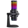 Rampage Bemol RGB USB-C gaming-microfoon, zwart