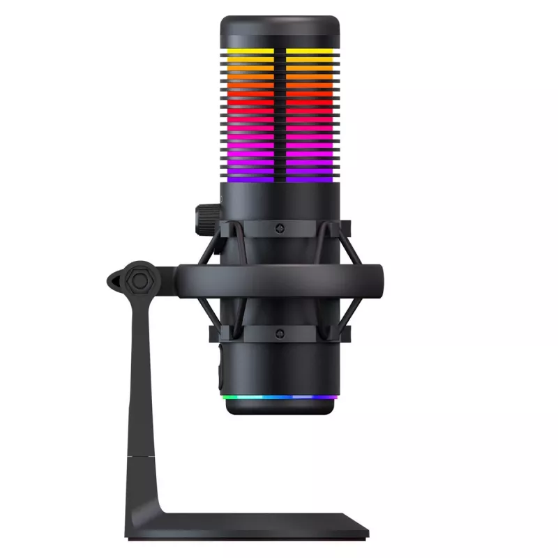 Rampage Bemol RGB USB-C gamingmicrofoon, zwart