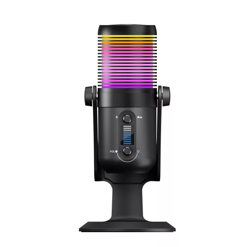 Rampage Diyez RGB USB-C gamingmicrofoon, zwart