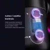 Rampage Diyez RGB USB-C gamingmicrofoon, zwart