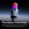 Rampage Diyez RGB USB-C gamingmicrofoon, zwart