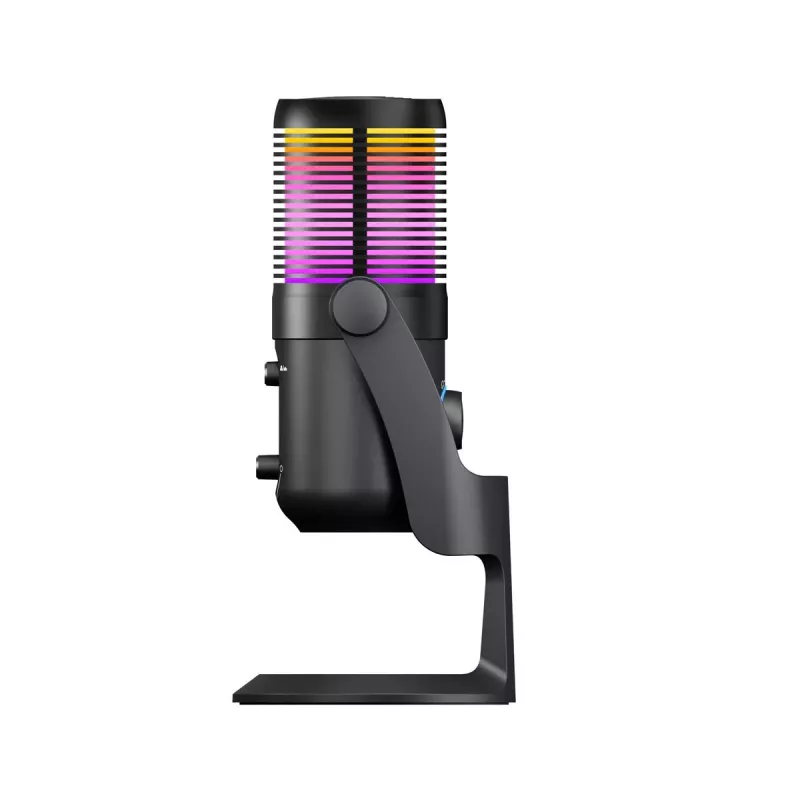 Rampage Diyez RGB USB-C gamingmicrofoon, zwart
