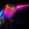 Rampage Diyez RGB USB-C gamingmicrofoon, zwart