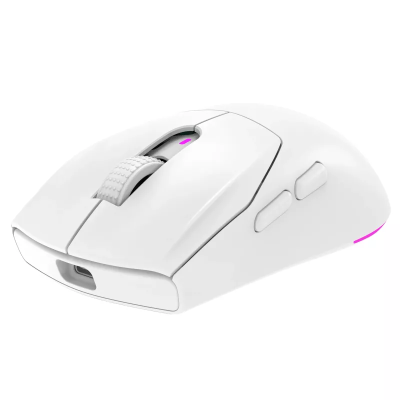 Rampage Prote M5 Pro 26000 DPI RGB LED 1kHz witte gaming-muis