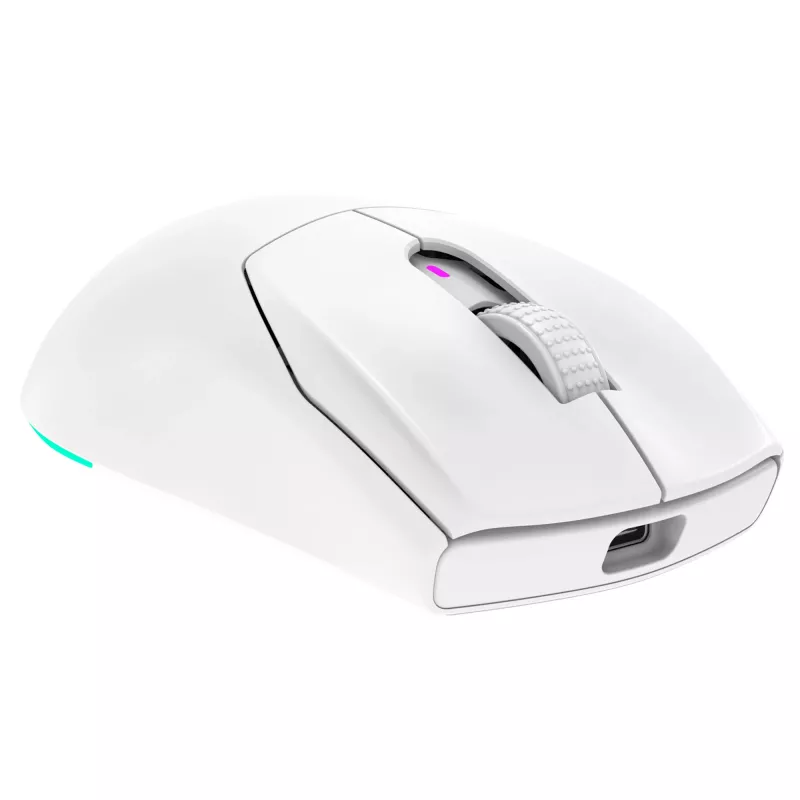 Rampage Prote M5 Pro 26000 DPI RGB LED 1kHz witte gaming-muis