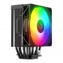 Rampage Octagon C70 CPU-koeler LGA1700/AM5 LCD-ventilator Infinity 120mm ARGB zwart