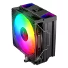 Rampage Octagon C70 CPU-koeler LGA1700/AM5 LCD-ventilator Infinity 120mm ARGB zwart