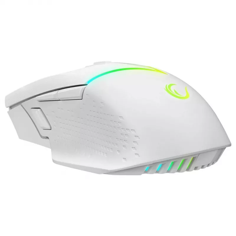 Rampage Drop M3 V2 draadloze gaming-muis 24000 DPI 1000 Hz wit