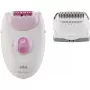 Braun Silk-epil 3 SE3-031 epilator wit/roze