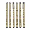 Sakura Pigma Micron fineliner pennen set 6-delig zwart