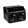 ALPINA Dual Zone Airfryer 2x4L 2200W zwart