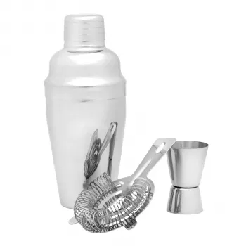 Leopold Vienna barset Start 3-delig shaker, strainer, jigger LV00465