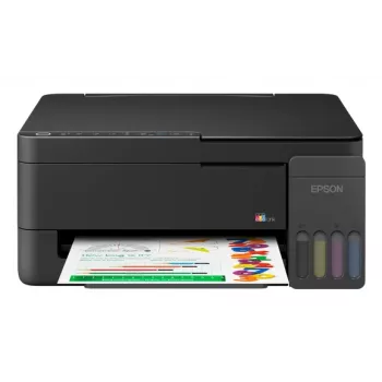 Epson EcoTank L3310 multifunctionele inkttankprinter - kleur - A4 - printen, scannen, kopiëren - USB 2.0 - tot 33 pagina's/min (concept zwart) - 5760 x 1440 DPI - 3 pl - handmatige duplex - 100 vel invoer - 4,1 kg