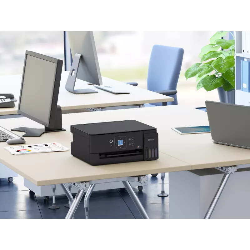 Epson EcoTank L3361 multifunctionele inkjetprinter - kleur - A4 - 33 ppm (concept) - Wi-Fi - USB - zwart