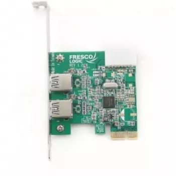 Gembird UPC-30-2P USB 3.2 Gen 1 PCI Express x1 adapterkaart met 2 USB-A-aansluitingen