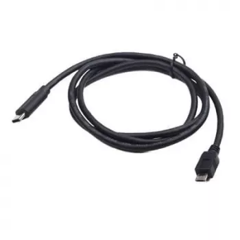 Gembird USB-C naar Micro-USB kabel 1,8m zwart USB 2.0