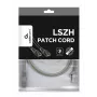 GEMBIRD PP6A-LSZHCU-1M Cat6A SFTP LSZH RJ45 patchkabel 1m grijs