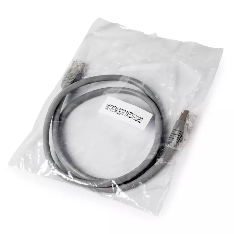 GEMBIRD PP6A-LSZHCU-1M Cat6A SFTP LSZH RJ45 patchkabel 1m grijs