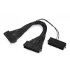 GEMBIRD CC-PSU24-01 24-pins ATX stroomverlengkabel, male naar female, 30 cm, zwart
