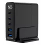 GEMBIRD TA-UC-2A3C-PD140-01-BK GaN 5-poorts USB-C & USB-A snellader, 140 W, zwart