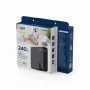 Gembird TA-UC-2A4C-PD240-01-BK 6-poorts USB-lader 240W GaN zwart