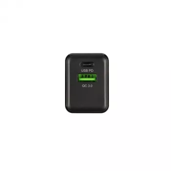Xtorm Volt Travel snellader - voeding - 20 watt - PD, QC 3.0 - 2 uitgangen (USB, USB-C)