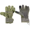 STEALTH GEAR handschoenen maat M - zwart, volvingerig met omklapbare vingertoppen, touchscreen-compatibel, winddicht en waterafstotend
