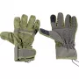 STEALTH GEAR handschoenen maat M - zwart, volvingerig met omklapbare vingertoppen, touchscreen-compatibel, winddicht en waterafstotend