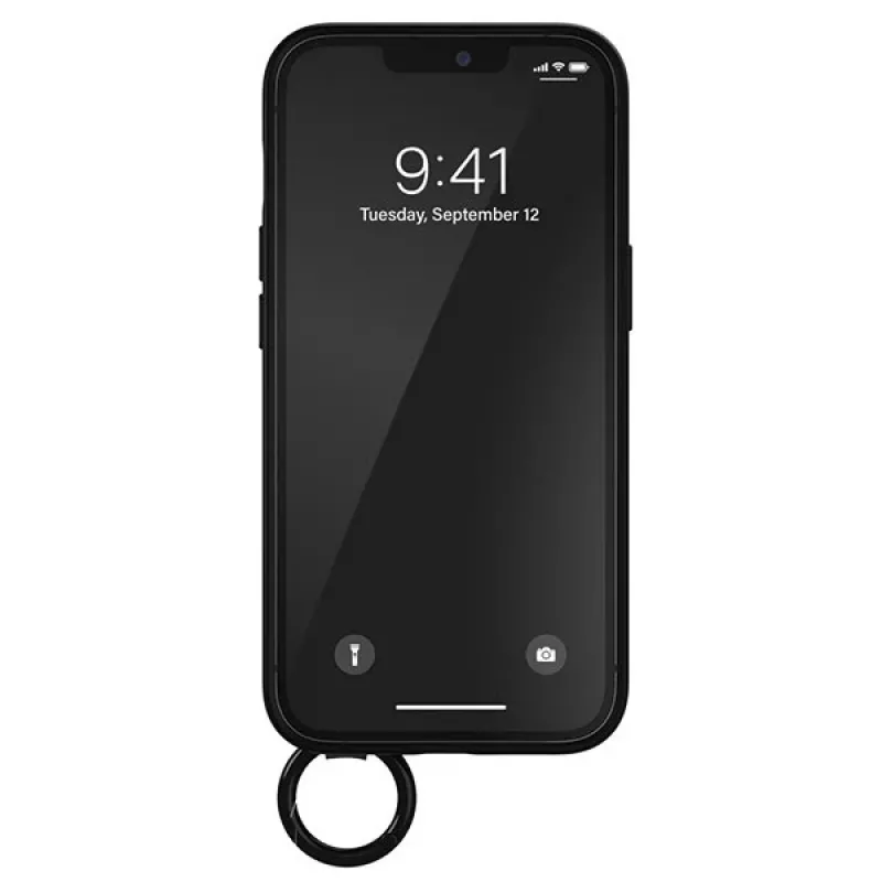 Adidas OR Hand Strap Case voor iPhone 13 Pro/13 6,1 inch zwart-groen