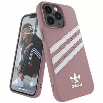 Adidas Originals Moulded Case PU voor iPhone 13 Pro / 13 6,1 inch roze