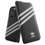 Adidas Originals OR Booklet Case PU voor iPhone 14 Pro zwart/wit