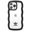 Adidas OR Wavy Case voor iPhone 13 Pro / iPhone 13 6,1 inch zwart transparant