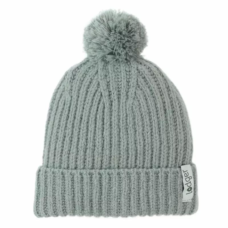 Lodger muts van 100% merinowol Mint Silk 6-12 maanden