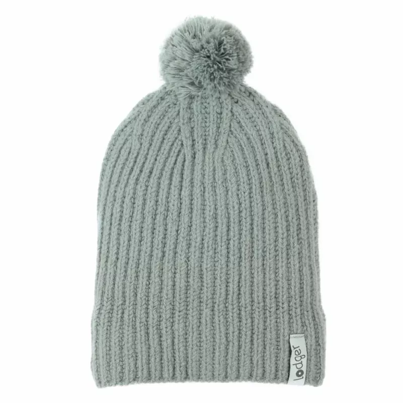 Lodger muts van 100% merinowol Mint Silk 6-12 maanden