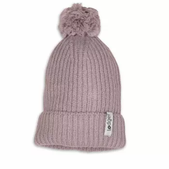 Lodger babymuts van 100% merinowol rosarot 6-12 maanden