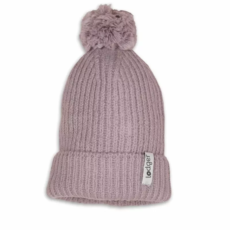 Lodger babymuts van 100% merinowol rosarot 6-12 maanden