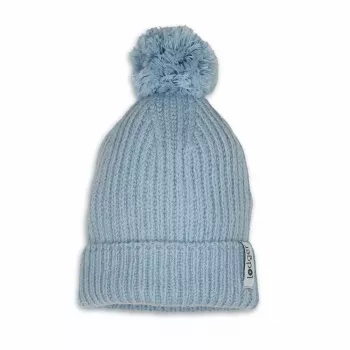 Lodger babymuts van 100% merinowol Blue Fogg 6-12 maanden