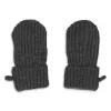 Lodger babyhandschoenen van 100% merinowol Graphite Pigeon 0-12 mnd