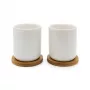 Bredemeijer Duet 1x2 theemokset 200ml met bamboe onderzetters 142013